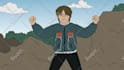 create 2d cartoon character animation