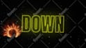 create animated neon typography lyrics video