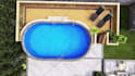 design landscape, backyard, frontyard, garden, patio, 3d rendering, hot tub