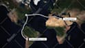 create a professional cinematic map animation