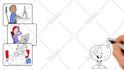 create 2d whiteboard animation, elearning course, training and explainer videos