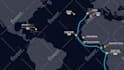 create modern custom map animation in 2d or 3d