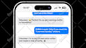 make a phone text message chat conversation  animation video