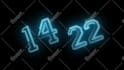 make your logo neon animation