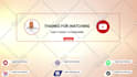 do youtube intro outro trailer, podcast or animated logo