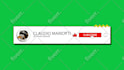 create an animated youtube subscribe button