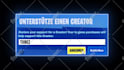 create the best fortnite support creator code animation