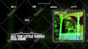 make clean audio spectrum or music visualizer with lyrics