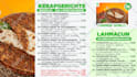 design professional menu digital or board