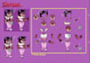 create an undertale inspired pixel art sprite and animate it