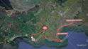 do advance 3d route map animation in google earth studio