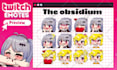 draw twitch emotes, chibi emotes, animated emotes, vtuber for stream