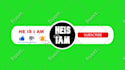 make modern youtube subscribe animation, like and bell icon button