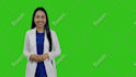 be your spokesperson on a green screen