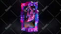 make 3d nft card animation trading card