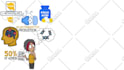 create custom colorful whiteboard animation explainer video
