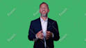 record an engaging green screen spokesperson video
