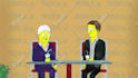 do 2d animation video cartoon or hybrid style