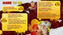 do digital menu or menu board, animated menu, TV screen for restaurant