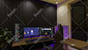 design 3d animated starting soon kick and twitch overlays