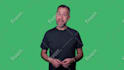 record an engaging green screen spokesperson video