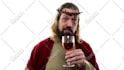 have jesus give a custom message or promo