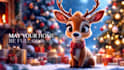 create an awesome 3d christmas and new year greeting video