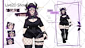 rig live2d vtuber model with advanced physics