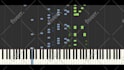 make synthesia piano tutorial from any song, midi or sheet