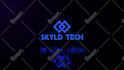 design a high quality custom glitch intro and logo animation