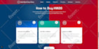 create crypto token website or memecoin website