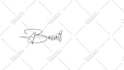 animate your handwritten signature style logo