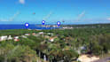 do real estate drone video editing with motion graphics