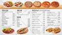 design a digital menu, digital screen, menu board, or animated menu