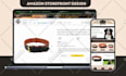 do a premium amazon storefront design or amazon brand store