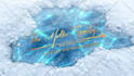 reveal your logo under snow frozen ice