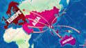 create geographical  map animation like vox