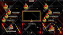 design animated twitch stream overlay, screen, panel, alerts