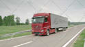 make video mockup as like logistics truck warehouse etc