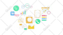 create animated marketing video or 2d animated explainer video with infographics