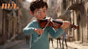 create 3d pixar style ai animation story, ai 3d cartoon for kids, ai video art
