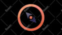 create a 3d rotating logo animation 360 seamless loop