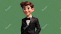 create cinematic 3d cartoon animation in movie style