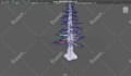 rig 3d character in maya or blender for unreal, unity or animation
