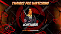 design animated outro video, ending screen for kick youtube twitch