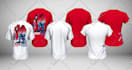 create 3d t shirt rotation mockup