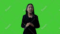 be your spokesperson on a green screen