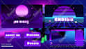 design anime or vtuber twitch, youtube stream overlays