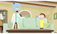 create cartoon rick and morty, bojack horseman style animation