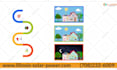 create fantastic solar panel energy animation video